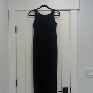 Elegant Black Sleeveless Dress